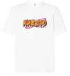 Футболка Оверсайз Naruto logo Білий фото