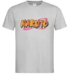 Чоловіча футболка Naruto logo Сірий Чоловіча футболка Naruto logo Сірий фото