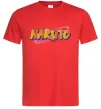 Чоловіча футболка Naruto logo Червоний Чоловіча футболка Naruto logo Червоний фото
