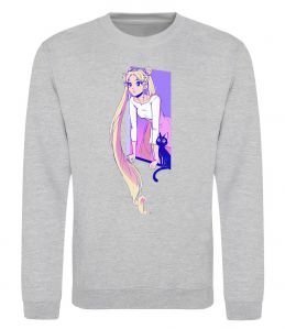 Свитшот Sailor moon with the cat