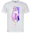 Чоловіча футболка Sailor moon with the cat Білий Чоловіча футболка Sailor moon with the cat Білий фото