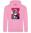 Мужская толстовка (худи) Darling in the Franxx poster Розовый фото