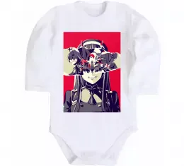 Детский боди Аниме украинка Белый фото