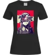 Женская футболка Darling in the Franxx poster Черный фото
