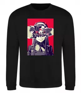 Свитшот Волчица и пряности украинка аниме Серый меланж фото