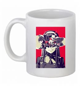 Чашка керамічна Darling in the Franxx poster