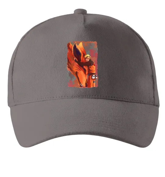 Кепка Naruto print Сірий фото