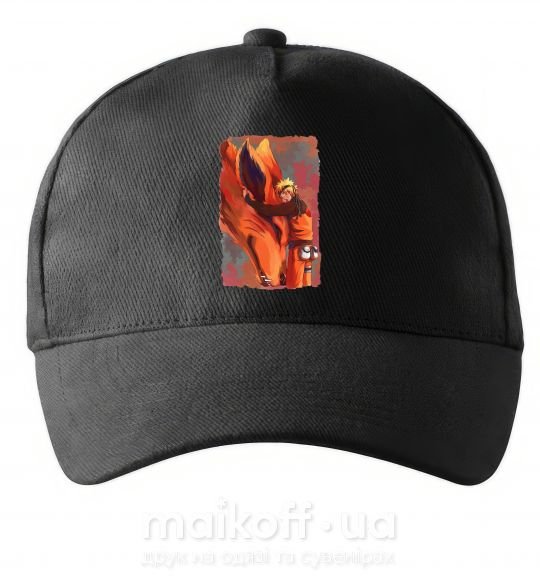 Кепка Naruto print Чорний фото