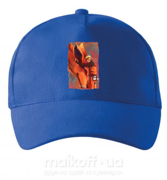 Кепка Naruto print Ярко-синий фото