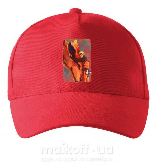 Кепка Naruto print Червоний фото