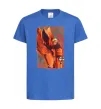 Дитяча футболка Naruto print Яскраво-синій фото