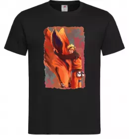 Мужская футболка Naruto print Черный фото