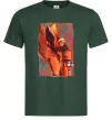 Мужская футболка Naruto print Темно-зеленый Мужская футболка Naruto print Темно-зеленый фото