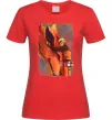 Женская футболка Naruto print Красный фото