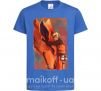 Детская футболка Naruto print Ярко-синий фото