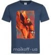 Чоловіча футболка Naruto print Темно-синій фото