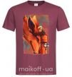 Чоловіча футболка Naruto print Бордовий фото