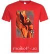 Чоловіча футболка Naruto print Червоний фото