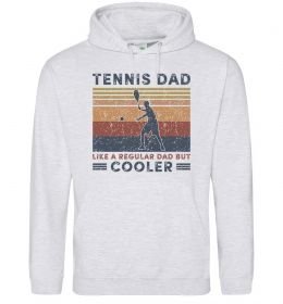 Мужская толстовка (худи) Tennis dad like a regular dad but cooler