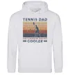 Мужская толстовка (худи) Tennis dad like a regular dad but cooler Серый меланж Мужская толстовка (худи) Tennis dad like a regular dad but cooler Серый меланж фото