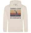 Чоловіча толстовка (худі) Tennis dad like a regular dad but cooler Таш фото