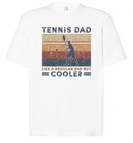 Футболка Оверсайз Tennis dad like a regular dad but cooler