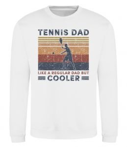 Свитшот Tennis dad like a regular dad but cooler