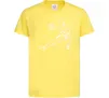 Детская футболка Фігура волейболіста Лимонный фото