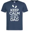 Чоловіча футболка I'm going to be a dad Темно-синій фото