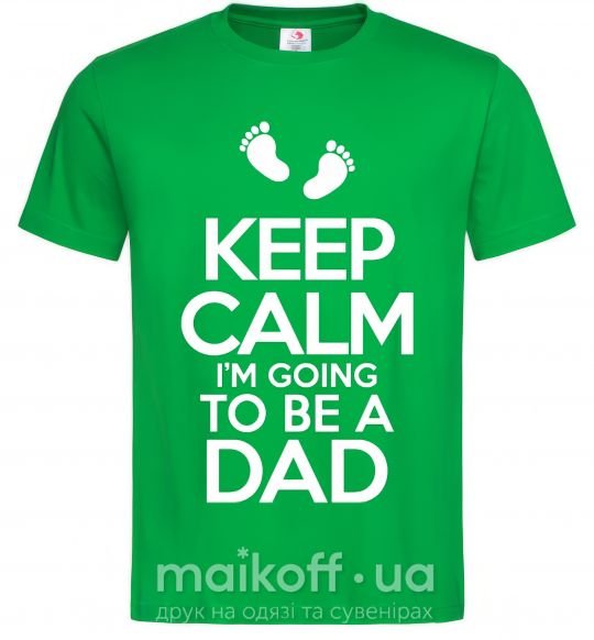 Чоловіча футболка I'm going to be a dad Зелений фото