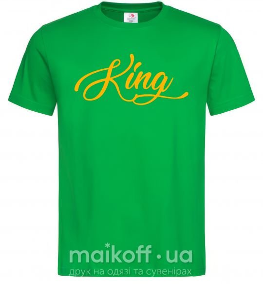 Чоловіча футболка King yellow Зелений фото