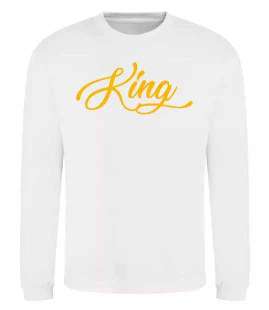 Світшот King yellow Білий фото