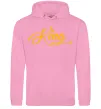 Мужская толстовка (худи) King yellow Розовый фото