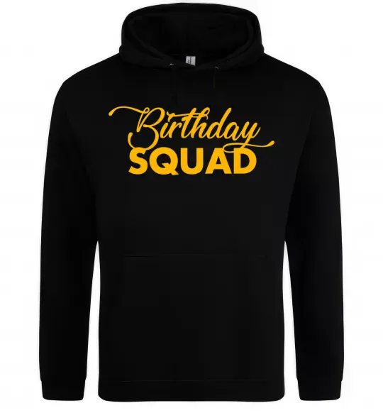 Жіноча толстовка (худі) Birthday squad Чорний фото