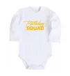 Детский боди Birthday squad Белый фото