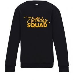 Детский Свитшот Birthday squad