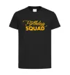 Детская футболка Birthday squad Черный фото