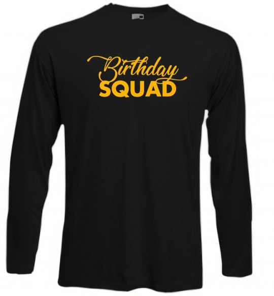 Реглан Birthday squad Чорний фото