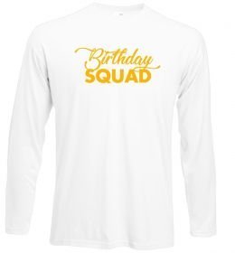Лонгслив Birthday squad