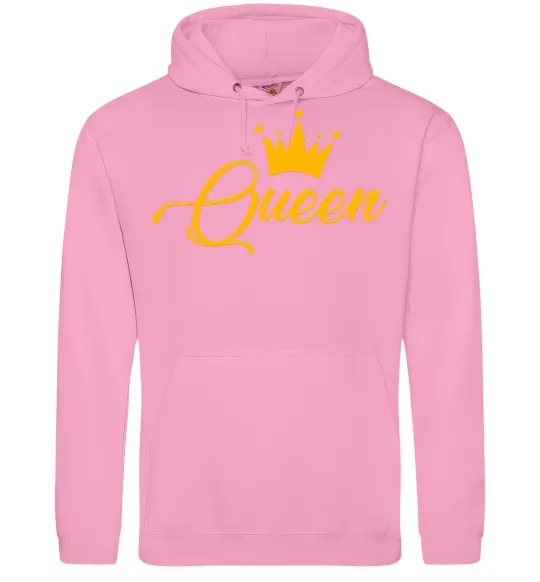 Женская толстовка (худи) Queen yellow Розовый фото