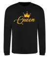 Свитшот Queen yellow Черный Свитшот Queen yellow Черный фото