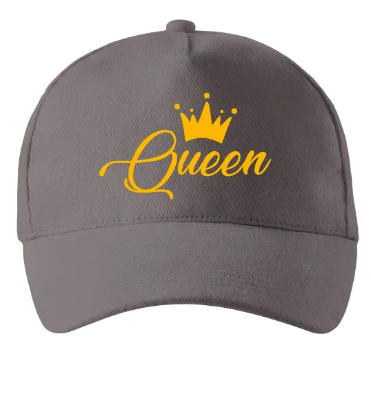 Кепка Queen yellow Сірий фото