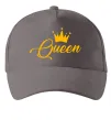 Кепка Queen yellow Сірий фото