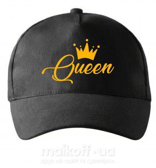 Кепка Queen yellow Черный фото