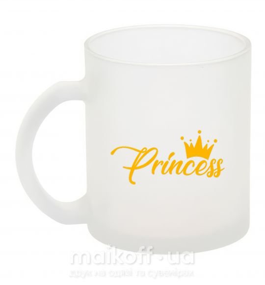 Чашка стеклянная Princess crown Фроузен фото