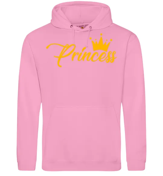 Жіноча толстовка (худі) Princess crown Рожевий фото