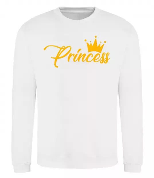 Світшот Princess crown Білий фото