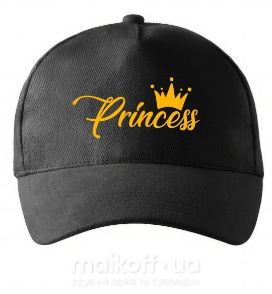 Кепка Princess crown Черный фото