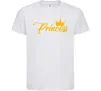 Детская футболка Princess crown Белый Детская футболка Princess crown Белый фото