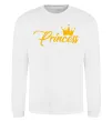 Свитшот Princess crown Белый фото
